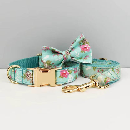 Blue Blossom Floral Set
