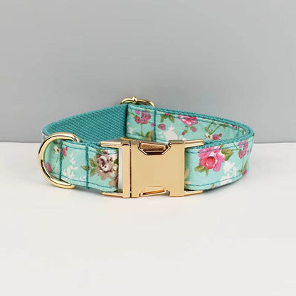 Blue Blossom Floral Set
