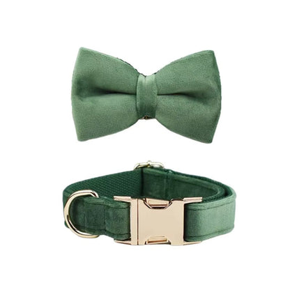 Forest Green Velvet Set